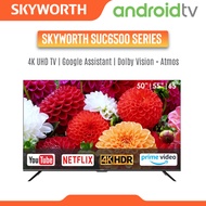 Skyworth 70 Inch 4K Android TV  Youtube Netflix Smart TV 70SUC6500  65" 65SUC6500  55" 55SUC6500  50" 50SUC6500
