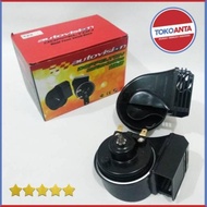 Terbaru Klakson Bel Motor Mobil Keong Autovision Double Stereo Doppelton Horn 118Db