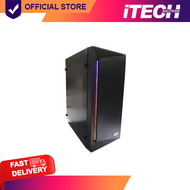 CVS 1707 RGB PC CASE WITH 700W/750W PSU JUMBO 120MM FAN / ACRYLIC SIDE PANEL (M-ATX)