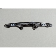 REP TAMIYA 95600 HG CARBON BURNING REINFORCING PLATE SUPER X CHASSIS [1,5MM]