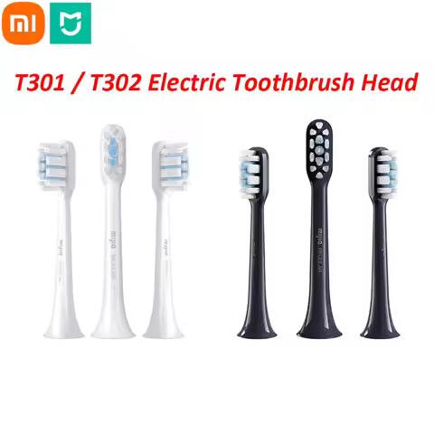 Xiaomi Mijia T301/T302 Sonic Electric Toothbrush Head 3pcs Soft Toothbrush Head Original for T301 So