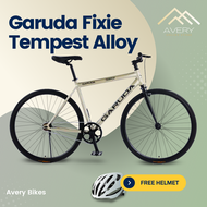 Garuda Fixie TEMPEST Alloy Frame Fixie Bike 700/23c Recreational Outdoor Bike Budget wise Fixie Bike