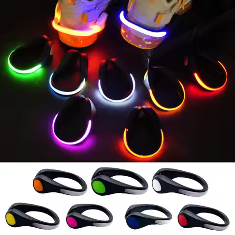 Shoe Clip Lamp Multiple Lighting Modes LED Shoes Light Simple Installation Sports Shoe Light Night R