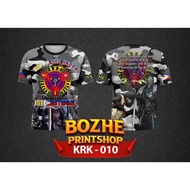 Krkeans Customized T-Shirt  Full Sublimation Short Sleeve 3D T SHIRT Brotherhood Cotton Tee