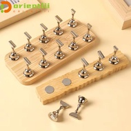 ORIENTLII Nail Tips Holder, Nail Art Practice Holder Magnetic Nail Practice Stand, Adjustable Nail D
