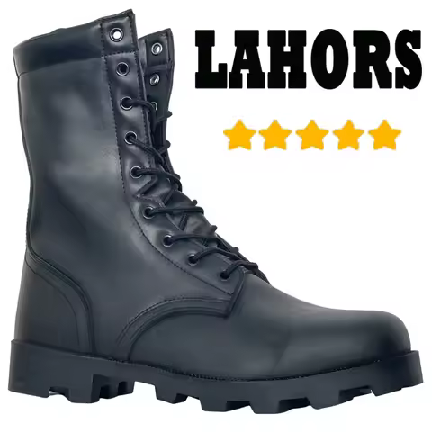 Shoes Tactical Combat Boots LAHORS® Original Leather Man Tactical Boots Sport Hiking Shoes Outdoor A