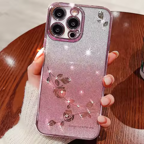 Edge 40 30 Neo Glitter Phone Cover for Motorola G54 G84 G24 G34 G14 G22 G42 G31 G41 G71 G52 G82 G13 