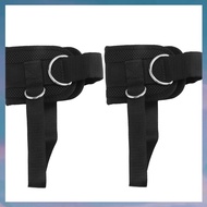 (UDOP) Adjustable Ring Ankle Straps with Foot Strap Cable Machine Fitness Thigh Glute Exercises Padd