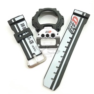 (YScustom) DW6900 CUSTOM PRINTING " INITIAL D " BAND AND BEZEL WATCH STRAPS
