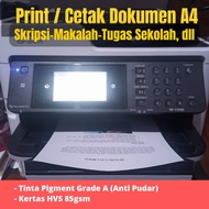 Print A4 Document Printing/ 85gsm Grammage for Thesis, Graves, School Assignments, etc.