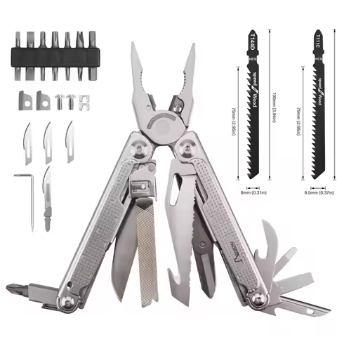 NEW DAKOYU Multitool DK-Vulcan 7CR High Hardness EDC Multifunctional Folding Pliers Combination Tool