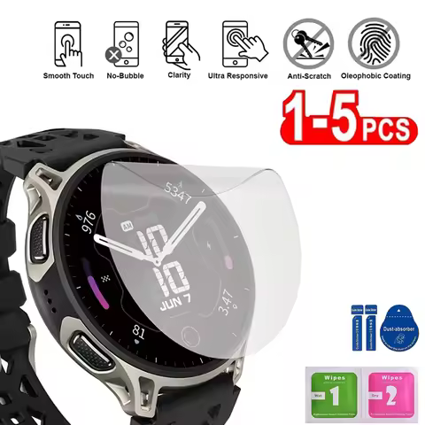1-5PCS Hydrogel Film for Amazfit Cheetah 2Pro Screen Protector HD Clear Protective Cover For for Che