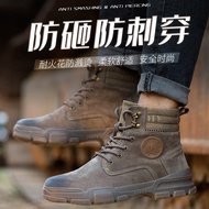 caterpillar safety shoes safety shoes men safety shoes Labor protection shoes, men's high-top leathe