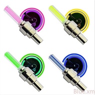 🚗New🚗1Pcs Neon LED Flash Light Lamp Bike Car Tire Tyre Wheel Valve Sealing Caps Accessories fluoresc