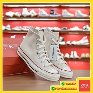 [ลิขสิทธิ์แท้] Converse Chuck Taylor All Star 70 hi (Classic Repro) - Parchment สีขาวครีม รองเท้า คอนเวิร์ส แท้ รีโปร 70 หุ้มข้อ