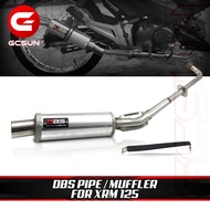 DBS MUFFLER FOR XRM 125 - GCSUN
