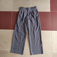 GU mocca M wide trousers. 006