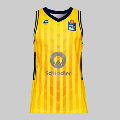 Germany BBL 2025-26 New Arrival ALBA BERLIN Basketball Jersey Home Away BCL Casual Sports 3D Print A