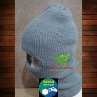 Kupluk Rajut Mata / Kupluk Sebo Ninja / Kupluk Topeng / Kupluk Rajut Sebo / Rajut Ninja Mata