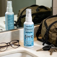 Eyeglass Scratch Remover Spray 120ml Cleaner Repair Spray for Resin Glass Metal Sunglasses Car Windo
