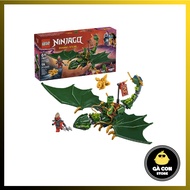 NinjaGo 71829 Lloyd's Green Forest Dragon assembly toy - Lloy's Jungle Dragon