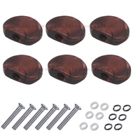 Red Agate Color Handle Acoustic Electric Guitar Tuner Handle Knob Head Hat Piano Button Hand-Carryin