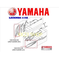 YAMAHA LAGENDA 115Z/ZR CARBURETOR MODEL FRONT SIGNAL LENS SET GENUINE (ORIGINAL)