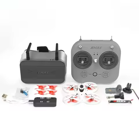 Tinyhawk III RTF Kit 3 FPV Racing Drone F4 15000KV Nano 4 Cam 25-200mW VTX 1-2S FrSky D8 w/ TX Goggl