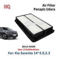 Leppon Air Filter Kia Sorento 14~2.0 2.2 Penapis Udara 28113-A9200
