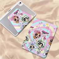 เคส iPad Air5 Air6 Air7 Gen11 ที่ใส่ปากกา พาวเวอร์พัฟเกิร์ล เคสiPadหมุน 360° Gen10 Gen9/8 Air6/7 13 