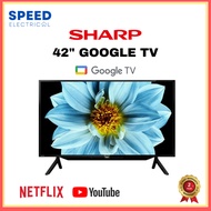 SHARP 42INCH GOOGLE TV ANDROID TV 2TC42EG1X 上网电视 TV ANDROID YOUTUBE NETFLIX