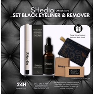 SHedio Combo Eyeliner & Eyeliner Remover Black OR Brown