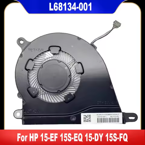 L68134-001 Original For HP 15-EF 15S-EQ 15-DY 15S-FQ Laptop Cooling Fan Cooler Fan Heatsink Radiator