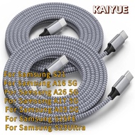 KAIYUE 3M 5M 8M 60W Type C To Type C Cable PD Fast Charger USB C Long Data Cable Cord  for Samsung A