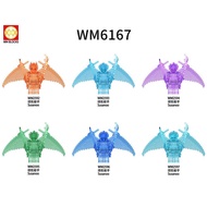 Suitable for Domestic Building Blocks Minifigures Naruto Anime Series WM6167 Blue Susanohu Assembled