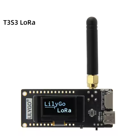 T3S3 V1.0 ESP32-S3 LoRa SX1280 2.4G Development Board WiFi Bluetooth Wireless Module 0.96 Inch OLED 