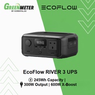 EcoFlow RIVER 3 UPS Portable Power Station- 245Wh