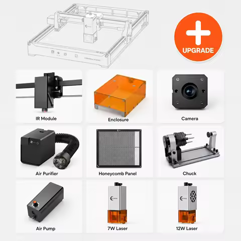 Carverall Engraver Upgrade Accessories Kit, Full Set Compatible with A1PRO K15PRO K4 JL9