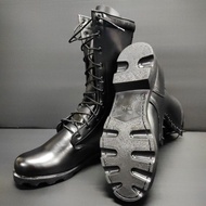 รองเท้าคอมแบตMS COMBAT MS กล่องน้ำเงิน รองเท้าคอมแบตหนังวัวแท้