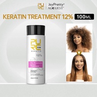 PURC 12% Brazilian Keratin Hair Treatment Hair Straightening Repair Hair Care 100ml