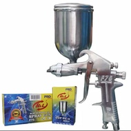 SAGOLA GNT Spray Gun F75 G Tabung Atas 400 ml / Alat Semprot Cat Mobil Motor F75G DUCO Type Meji