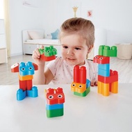 【禮物推薦-創意積木】德國PolyM 動物王國積木組31件組