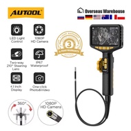 AUTOOL SVB305 720 HD Automotive Industrial Endoscope with Light  Autofocus Endoscope Inspection Came