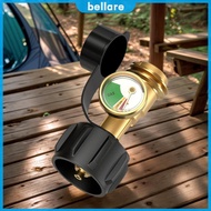 Universal Propane Gauge Color Coded Gas Pressure Meter Precise Propane Adapter Gauge Brass Propane G