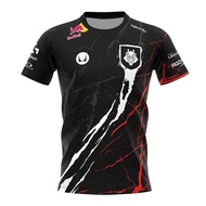 现货G2 Esports 2025 Men's Team T-shirt, LOL VALORANT Uniform Professional Esports Merch