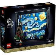 LEGO 21333 Vincent van Gogh - The Starry Night 梵高 - 星夜 樂高 積木 玩具 兒童 成人 藝術 擺設 聖誕 禮物 生日