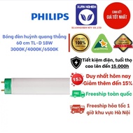 Straight fluorescent light bulb 60 cm TL-D 18W/865 ,TL-D 18W/840 , TL-D 18W/830