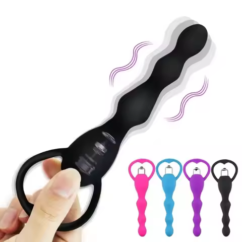 Vibrating Anal Plug Men Women Waterproof Anal Toys Butt Plug Vibrators Prostate Massage Vibrator But