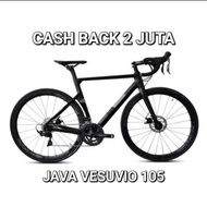 Sepeda Balap Shimano Roadbike Java Vesuvio Disc Brake Karbon Keatan