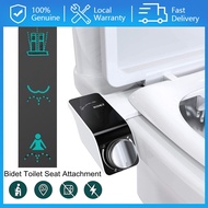 Bidet Toilet Seat Attachment Dual Nozzle Bidet Ultra-Slim Bidet Sprayer Adjustable Water Pressure Non-Electric